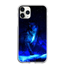 Чехол для iPhone 11 Pro матовый с принтом Dark Wolf в Новосибирске, Силикон |  | animals | wolf | волк | волки | животные | звери | зверь | одиночество | одиночка | пёс | собака