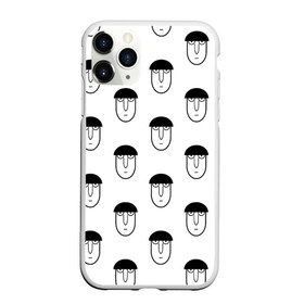 Чехол для iPhone 11 Pro Max матовый с принтом Моб Психо 100 в Новосибирске, Силикон |  | Тематика изображения на принте: anime | mob psycho 100 | аниме | анимэ | артатака | моб | моб психо 100 | сигэо кагэяма | цубоми | шигео