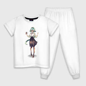 Детская пижама хлопок с принтом Современная Сахароза в Новосибирске, 100% хлопок |  брюки и футболка прямого кроя, без карманов, на брюках мягкая резинка на поясе и по низу штанин
 | 2d тян арт | девушка | милая аниме девушка | милая девушка | рисунок | сахароза | современный персонаж