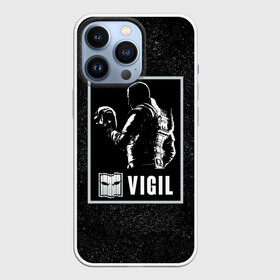 Чехол для iPhone 13 Pro с принтом Vigil в Новосибирске,  |  | r6s | rainbow six siege | vigil | виджил | оперативник | персонаж