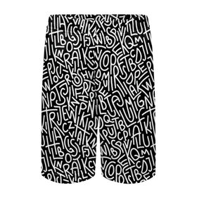 Детские спортивные шорты 3D с принтом Grunge в Новосибирске,  100% полиэстер
 | пояс оформлен широкой мягкой резинкой, ткань тянется
 | texture | анархия | буквы | иероглифы | иллюзии | мозайка | надпись | оптические | паттерн | перья | полосы | слова | текстура | узор | фигуры | чб