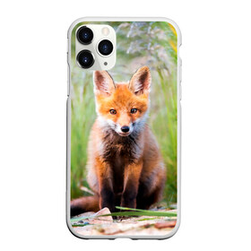 Чехол для iPhone 11 Pro матовый с принтом Лисичка в Новосибирске, Силикон |  | Тематика изображения на принте: fox | foxy | животное | звери | лиса | лисенок | лисичка | милая | рыжая | фокс