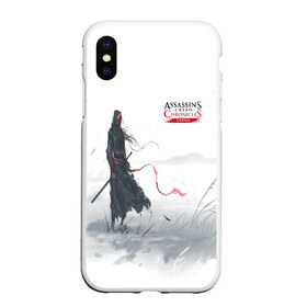 Чехол для iPhone XS Max матовый с принтом ASSASSIN`S CREED в Новосибирске, Силикон | Область печати: задняя сторона чехла, без боковых панелей | black flag | brotherhood | chronicles | creed | game | origins | revelations | rogue | syndicate | unity | valhalla | альтаир | ассасин | игры | кинжал | пираты