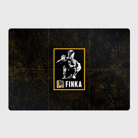 Магнитный плакат 3Х2 с принтом Finka в Новосибирске, Полимерный материал с магнитным слоем | 6 деталей размером 9*9 см | finka | r6s | rainbow six siege | оперативник | персонаж | финка