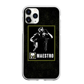 Чехол для iPhone 11 Pro Max матовый с принтом Maestro в Новосибирске, Силикон |  | maestro | r6s | rainbow six siege | маэстро | оперативник | персонаж