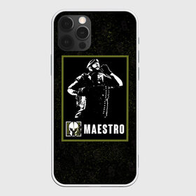 Чехол для iPhone 12 Pro Max с принтом Maestro в Новосибирске, Силикон |  | Тематика изображения на принте: maestro | r6s | rainbow six siege | маэстро | оперативник | персонаж