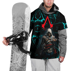 Накидка на куртку 3D с принтом Assassin’s Creed в Новосибирске, 100% полиэстер |  | Тематика изображения на принте: action adventure | action rpg | creed | игра | мультиплатформенная | паркур | стелс