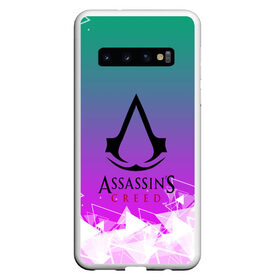 Чехол для Samsung Galaxy S10 с принтом Assassin’s Creed в Новосибирске, Силикон | Область печати: задняя сторона чехла, без боковых панелей | Тематика изображения на принте: black flag | brotherhood | chronicles | creed | game | origins | revelations | rogue | syndicate | unity | valhalla | альтаир | ассасин | игры | кинжал | пираты