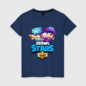 Женская футболка хлопок с принтом Генерал Гавс - Brawl Stars в Новосибирске, 100% хлопок | прямой крой, круглый вырез горловины, длина до линии бедер, слегка спущенное плечо | brawl | brawler | brawlstars | chromatic | colonel | legendary | ruffs | supercell | боец | бравл | бравлер | бравлпасс | бравлстарс | бравлстарсигра | лега | легендарка | новый перс | перс бравл | суперселл | суперцел | хр