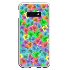 Чехол для Samsung S10E с принтом NEON ABSTRACTION в Новосибирске, Силикон | Область печати: задняя сторона чехла, без боковых панелей | Тематика изображения на принте: 2021 | acid | multicolor | абстракция | кислотный | летний | модный | неоновый | разноцветный | тренд | яркий