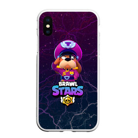 Чехол для iPhone XS Max матовый с принтом Brawl Stars - Colonel Ruffs в Новосибирске, Силикон | Область печати: задняя сторона чехла, без боковых панелей | brawl | brawl ruffs | brawl stars | brawler | colonel ruffs | leon | new brawler | ruffs | ruffus | starrforce | бравл | бравл гавс | бравл пес | бравл собака | бравл старс | бравлер | гавс | генерал гавс | генерал пес | леон | руффс |