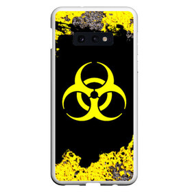 Чехол для Samsung S10E с принтом BIOHAZARD в Новосибирске, Силикон | Область печати: задняя сторона чехла, без боковых панелей | 