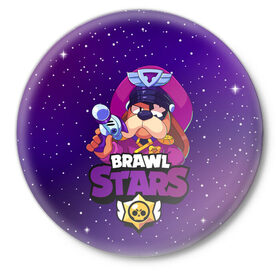 Значок с принтом Brawl Stars - Генерал Гавс в Новосибирске,  металл | круглая форма, металлическая застежка в виде булавки | Тематика изображения на принте: 2020 | 2021 | brawl | colonel | dog | leon | ruffus | space | stars | бравл | браво | гавс | генерал | корабль | космический | космос | леон | лион | новые | новый | персонаж | персонажи | пес | планеты | собака | страс