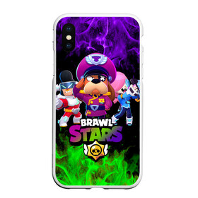 Чехол для iPhone XS Max матовый с принтом Brawl Stars the StarrForce в Новосибирске, Силикон | Область печати: задняя сторона чехла, без боковых панелей | brawl | brawl ruffs | brawl stars | brawler | colette | colonel ruffs | leon | new brawler | ruffs | ruffus | space ox bull | starrforce | астробык булл | бравл | бравл гавс | бравл старс | бравлер | гавс | генерал пес | колетт | леон 