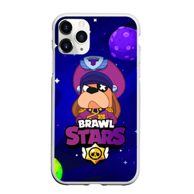 Чехол для iPhone 11 Pro матовый с принтом Brawl Stars - Генерал Гавс в Новосибирске, Силикон |  | 2020 | 2021 | brawl | colonel | dog | leon | ruffus | space | stars | бравл | браво | гавс | генерал | корабль | космический | космос | леон | лион | новые | новый | персонаж | персонажи | пес | планеты | собака | страс