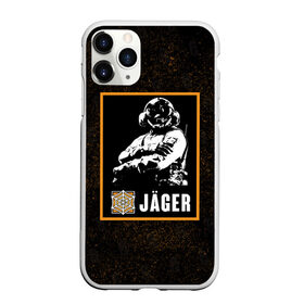 Чехол для iPhone 11 Pro матовый с принтом Jager в Новосибирске, Силикон |  | Тематика изображения на принте: jager | r6s | rainbow six siege | оперативник | персонаж | ягер