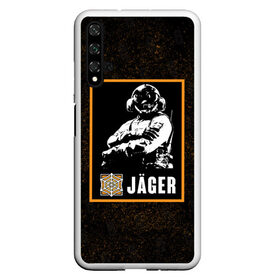 Чехол для Honor 20 с принтом Jager в Новосибирске, Силикон | Область печати: задняя сторона чехла, без боковых панелей | jager | r6s | rainbow six siege | оперативник | персонаж | ягер