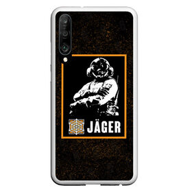 Чехол для Honor P30 с принтом Jager в Новосибирске, Силикон | Область печати: задняя сторона чехла, без боковых панелей | jager | r6s | rainbow six siege | оперативник | персонаж | ягер