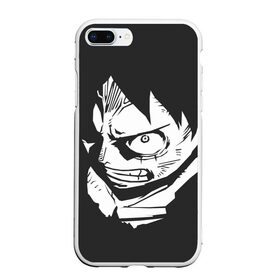 Чехол для iPhone 7Plus/8 Plus матовый с принтом One piece в Новосибирске, Силикон | Область печати: задняя сторона чехла, без боковых панелей | anime | one piece | аниме | анимэ | большой куш | ван пис | король пиратов | луффи | пират | пираты | пираты соломенной шляпы | рыжий шанкс | эйтиро одо