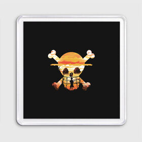 Магнит 55*55 с принтом One piece в Новосибирске, Пластик | Размер: 65*65 мм; Размер печати: 55*55 мм | anime | one piece | аниме | анимэ | большой куш | ван пис | король пиратов | луффи | пират | пираты | пираты соломенной шляпы | рыжий шанкс | эйтиро одо