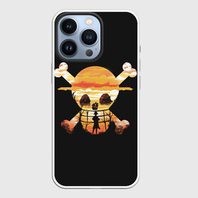 Чехол для iPhone 13 Pro с принтом логотип One piece в Новосибирске,  |  | anime | one piece | аниме | анимэ | большой куш | ван пис | король пиратов | луффи | пират | пираты | пираты соломенной шляпы | рыжий шанкс | эйтиро одо