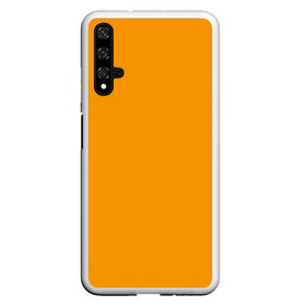 Чехол для Honor 20 с принтом Цвет Шафран (без рисунка) в Новосибирске, Силикон | Область печати: задняя сторона чехла, без боковых панелей | Тематика изображения на принте: без рисунка | горчичный | желто оранжевый тон | желтый | модные цвета 2020 | оранжевый | рыжий | сочный цвет | цвет 2020 | шафран | яркие цвета