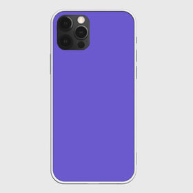 Чехол для iPhone 12 Pro Max с принтом Аспидно-синий в Новосибирске, Силикон |  | без дизайна | без картинки | одноцветные | синий