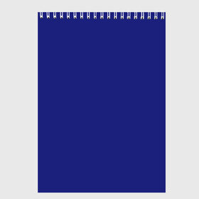 Скетчбук с принтом Синий в Новосибирске, 100% бумага
 | 48 листов, плотность листов — 100 г/м2, плотность картонной обложки — 250 г/м2. Листы скреплены сверху удобной пружинной спиралью | Тематика изображения на принте: blue | geometry | neon | texture | один тон | однотон | синий | текстура