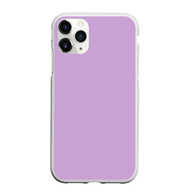 Чехол для iPhone 11 Pro матовый с принтом Глициниевый цвет (без рисунка) в Новосибирске, Силикон |  | глициниевый | однотонный | пурпурный | розовый | фиолетовый | цвет