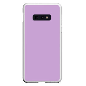 Чехол для Samsung S10E с принтом Глициниевый цвет (без рисунка) в Новосибирске, Силикон | Область печати: задняя сторона чехла, без боковых панелей | глициниевый | однотонный | пурпурный | розовый | фиолетовый | цвет