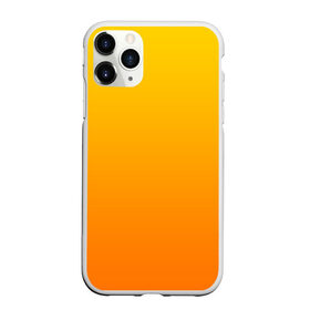 Чехол для iPhone 11 Pro матовый с принтом Оранжевый градиент в Новосибирске, Силикон |  | Тематика изображения на принте: градиент | желтый | оранжевый | цвет