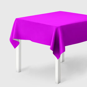 Скатерть 3D с принтом Маджента (без рисунка) в Новосибирске, 100% полиэстер (ткань не мнется и не растягивается) | Размер: 150*150 см | маджента | однотонный | пурпурный | розовый | фиолетовый | фуксия | цвет
