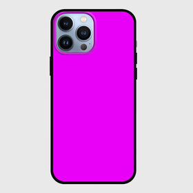 Чехол для iPhone 13 Pro Max с принтом Маджента (без рисунка) в Новосибирске,  |  | маджента | однотонный | пурпурный | розовый | фиолетовый | фуксия | цвет