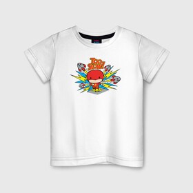 Детская футболка хлопок с принтом Too Slow в Новосибирске, 100% хлопок | круглый вырез горловины, полуприлегающий силуэт, длина до линии бедер | barry allen | the flash | vdzabma | барри аллен | флэш