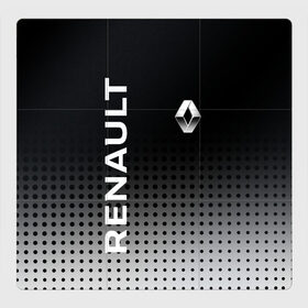 Магнитный плакат 3Х3 с принтом Renault в Новосибирске, Полимерный материал с магнитным слоем | 9 деталей размером 9*9 см | Тематика изображения на принте: auto | avto | duster | kiger | logan | renault | reno | авто | дастер | логан | рено | рено логан | рэно