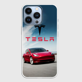 Чехол для iPhone 13 Pro с принтом Tesla Model 3 в Новосибирске,  |  | 3 | america | auto | car | electric | elon | model | motors | musk | tesla | usa | vehicle | авто | америка | илон | маск | модель | сша | тесла | электромобиль