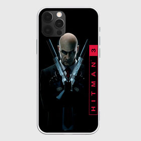 Чехол для iPhone 12 Pro Max с принтом Hitman3 | Agent 47 в Новосибирске, Силикон |  | 47 | hitman 3 | iq interactive | killer | pc | агент 47 | хитман