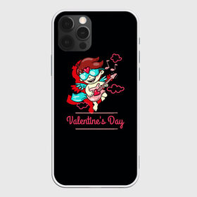 Чехол для iPhone 12 Pro Max с принтом Valentines Day в Новосибирске, Силикон |  | angel | cupid | day | happy | heart | love | rose | valentine | valentines | ангел | валентин | валентина | валентинка | день | купидон | любовь | святого | святой | сердце