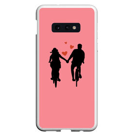 Чехол для Samsung S10E с принтом True Love в Новосибирске, Силикон | Область печати: задняя сторона чехла, без боковых панелей | angel | cupid | day | happy | heart | love | rose | valentine | valentines | ангел | валентин | валентина | валентинка | день | купидон | любовь | святого | святой | сердце