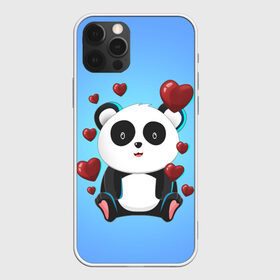 Чехол для iPhone 12 Pro Max с принтом Панда в Новосибирске, Силикон |  | day | heart | love | panda | romantic | valentine | valentines | амур | валентина | влюбленные | влюбленных | всех | день | купидон | любовь | романтика | романтичность | святого | сердечки | сердечко | сердце