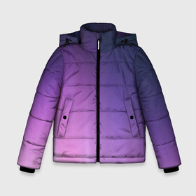 Зимняя куртка для мальчиков 3D с принтом северное сияние фиолетовый в Новосибирске, ткань верха — 100% полиэстер; подклад — 100% полиэстер, утеплитель — 100% полиэстер | длина ниже бедра, удлиненная спинка, воротник стойка и отстегивающийся капюшон. Есть боковые карманы с листочкой на кнопках, утяжки по низу изделия и внутренний карман на молнии. 

Предусмотрены светоотражающий принт на спинке, радужный светоотражающий элемент на пуллере молнии и на резинке для утяжки | градиент | звезды | космос | небо | ночь | природа | пурпурный | север | северное сияние | сиреневый | фиолетовый