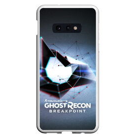 Чехол для Samsung S10E с принтом GHOST RECON BREAK POINT в Новосибирске, Силикон | Область печати: задняя сторона чехла, без боковых панелей | action | game | rainbow six siege | tom clancys | броня | игры | осада | радуга | радуга 6 | том кленси | шутер