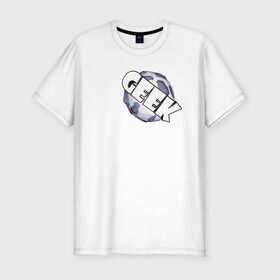 Мужская футболка хлопок Slim с принтом geek в Новосибирске, 92% хлопок, 8% лайкра | приталенный силуэт, круглый вырез ворота, длина до линии бедра, короткий рукав | geek | гик | игровой | студентам