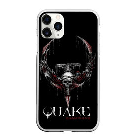 Чехол для iPhone 11 Pro матовый с принтом Quake Champions в Новосибирске, Силикон |  | arturcherkasov1995 | games | quake | vsemayki