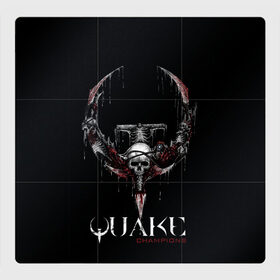 Магнитный плакат 3Х3 с принтом Quake Champions в Новосибирске, Полимерный материал с магнитным слоем | 9 деталей размером 9*9 см | arturcherkasov1995 | games | quake | vsemayki