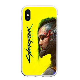 Чехол для iPhone XS Max матовый с принтом Cyberpunk 2077 в Новосибирске, Силикон | Область печати: задняя сторона чехла, без боковых панелей | cyberpunk 2077 | hacker | maelstrom | militech | quadra | samurai | sci fi | technology | trauma team | v | будущее | игра | иероглифы | киану ривз | кибер | киберпанк | киборг | киборги | корпорация | лого | милитек | панк | роботы | самурай | т