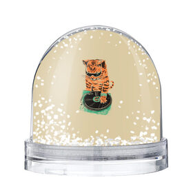 Снежный шар с принтом Cat DJ в Новосибирске, Пластик | Изображение внутри шара печатается на глянцевой фотобумаге с двух сторон | art | cat | dj | goer | musician | party | pop | singer | арт | буп | диджей | кот | кошка | музыкант | певец | поп | тусовщик