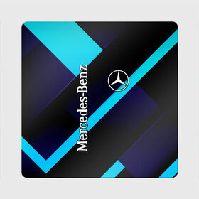 Магнит виниловый Квадрат с принтом Mercedes Benz в Новосибирске, полимерный материал с магнитным слоем | размер 9*9 см, закругленные углы | auto | boy | car | machine | man | mercedes benz | автобренды | автомобили | водитель | германия | логотипы автомобилей | мальчикам | машины | мерседес | мерседес бенц | мужские | немецкие авто | тачки