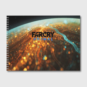 Альбом для рисования с принтом FARCRY:PROMAL (S) в Новосибирске, 100% бумага
 | матовая бумага, плотность 200 мг. | far cry | far cry 5 | far cry new dawn | far cry primal | farcry | fc 5 | fc5 | game | new dawn | primal | игры | постапокалипсис | фар край | фар край 5
