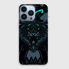 Чехол для iPhone 13 Pro с принтом Рисунок тигр в Новосибирске,  |  | art | head | tiger | абстракция | арт | голова | животные | орнамент | рисунок | сова | тигр